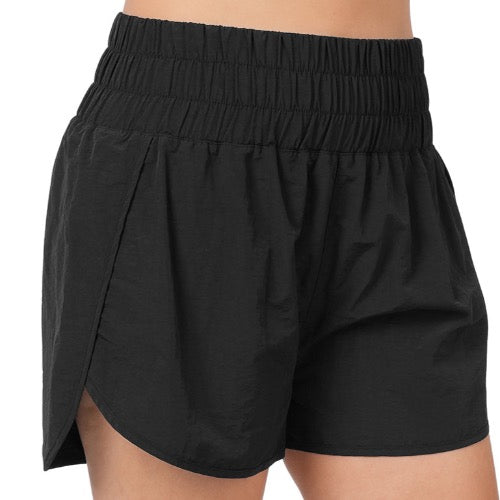  THE GYM PEOPLE Womens High Waisted Running Shorts Quick Dry Athletic  Workout Shorts